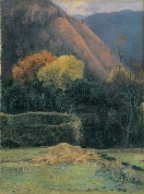 学芸員・うえださんのワンポイント作品解説vol.9 ―浅井忠「八瀬の秋」